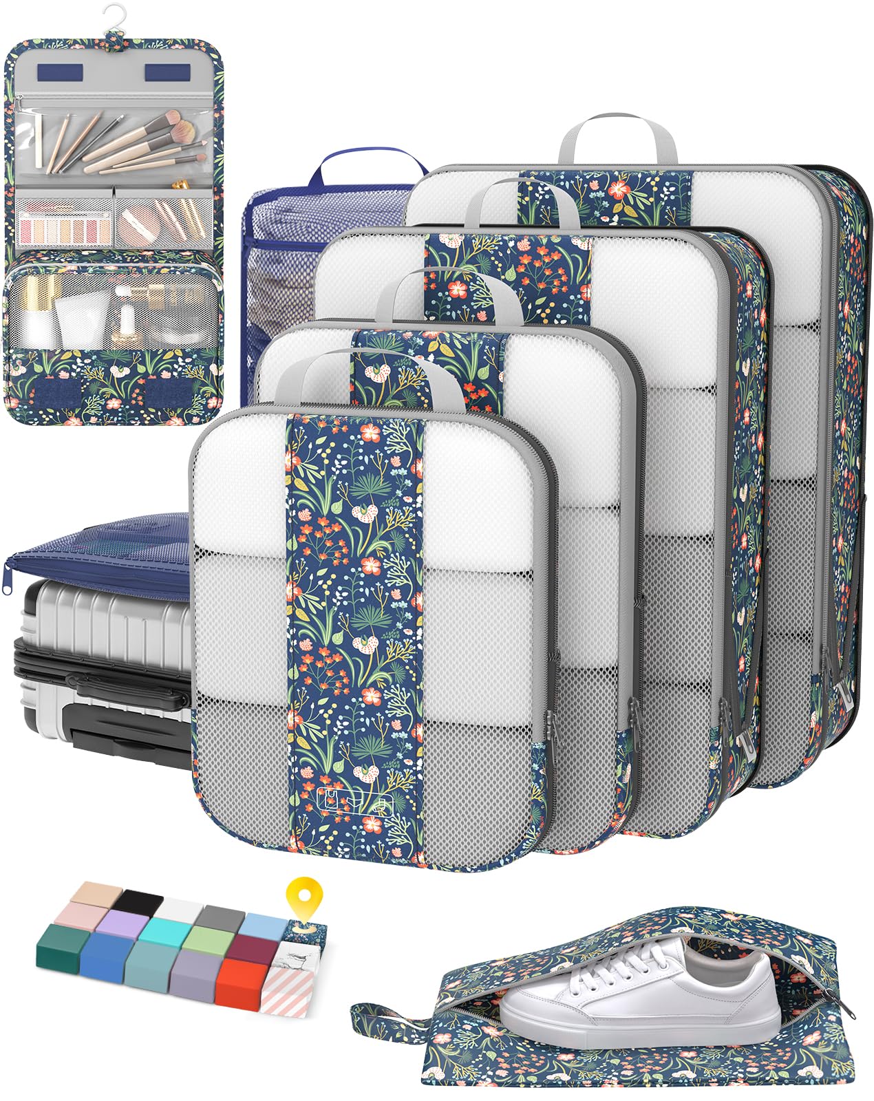 OlarHike Compression Packing Cubes Garment Bags