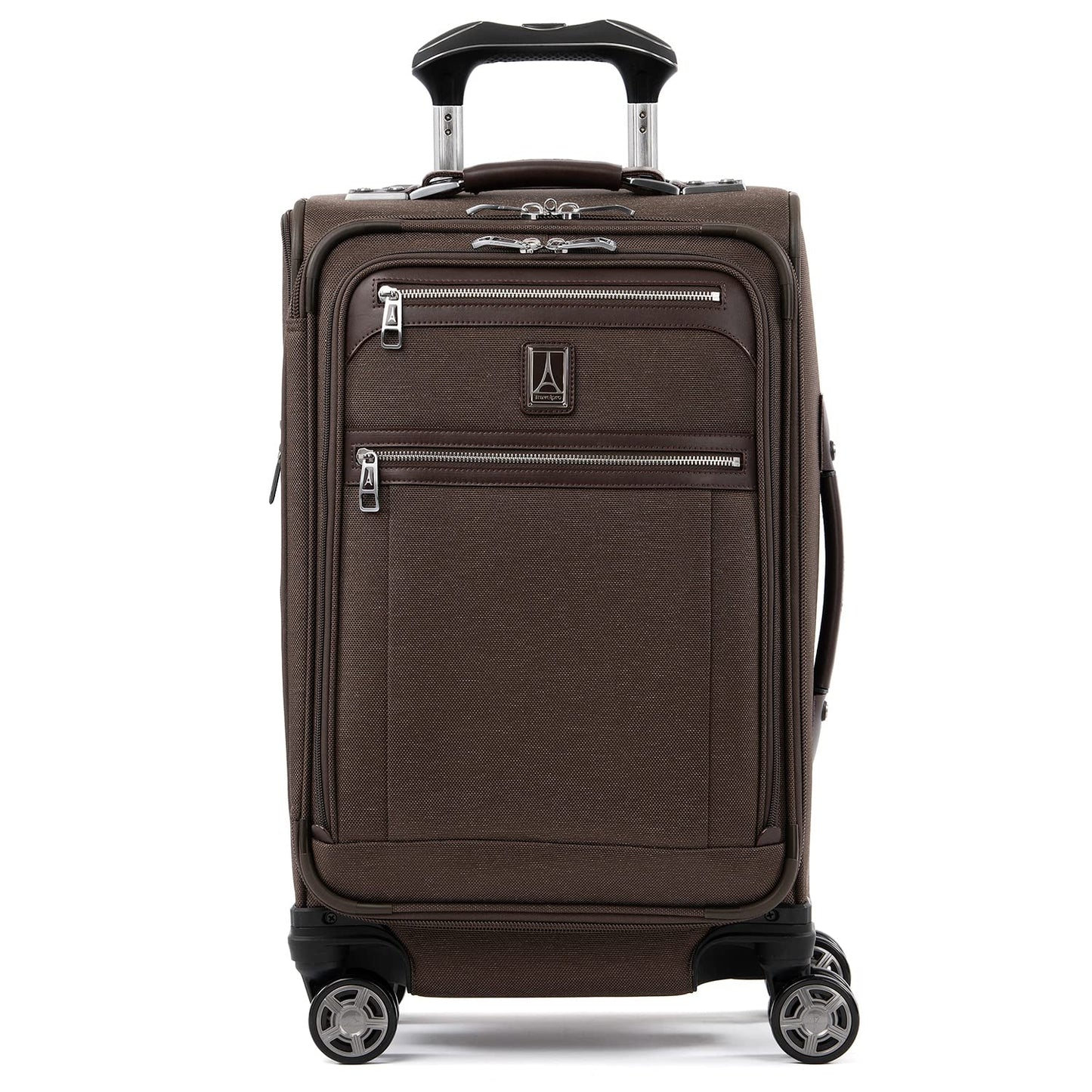 Travelpro Platinum Elite Softside Expandable Checked Luggage, 8 Wheel Spinner Large Suitcase, TSA Lock, Men and Women