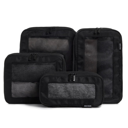 Aerotrunk Compression Packing Cubes for Travel - Luggage Organizer Bags - Double Zipper Packing Cubes for Suitcases