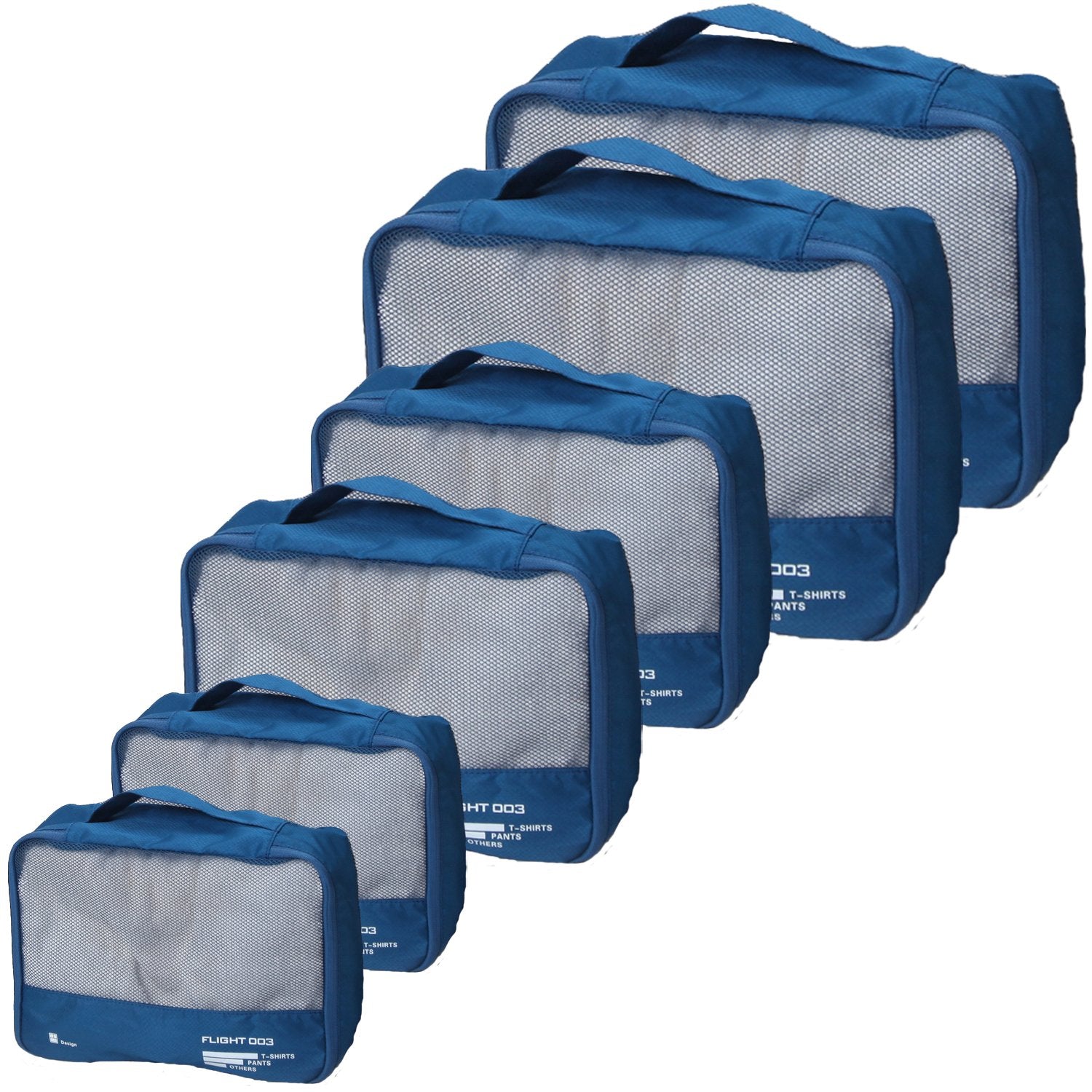 Packing Cubes Set Travel Luggage Organizers Suitcase Lightweight Accessories