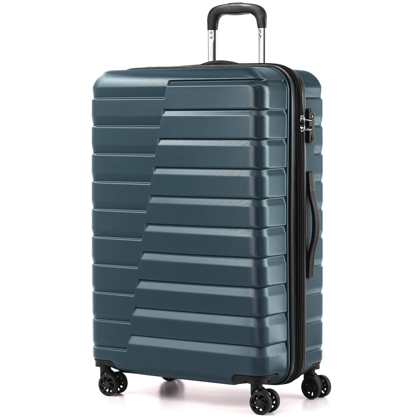 Coolife Luggage Suitcase Luggage set PC ABS TSA Lock Spinner Carry on 3 Piece Sets