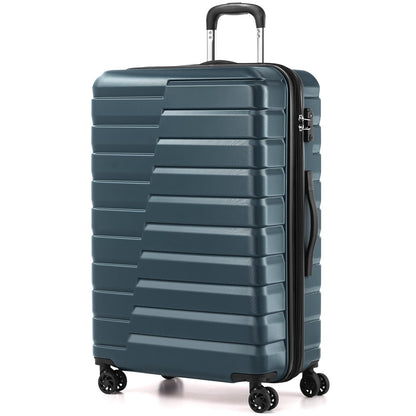 Coolife Luggage Suitcase Luggage set PC ABS TSA Lock Spinner Carry on 3 Piece Sets