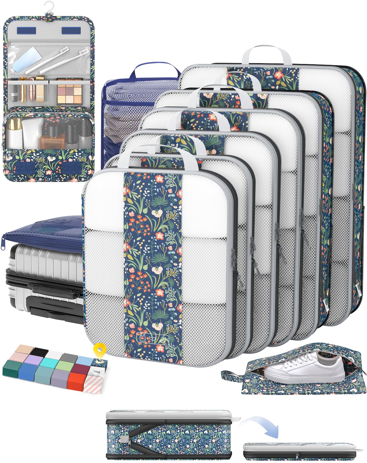OlarHike Compression Packing Cubes Garment Bags