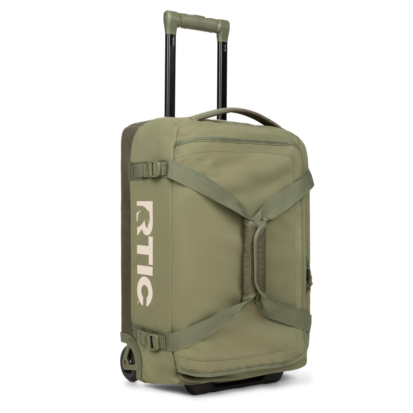 RTIC Road Trip Rolling Duffle Bag with Wheels for Men and Women, Traveling Tote for Camp, Travel, Gym, Weekender, Camping, Overnight Carry On, Sports, Spacious, Water Resistant