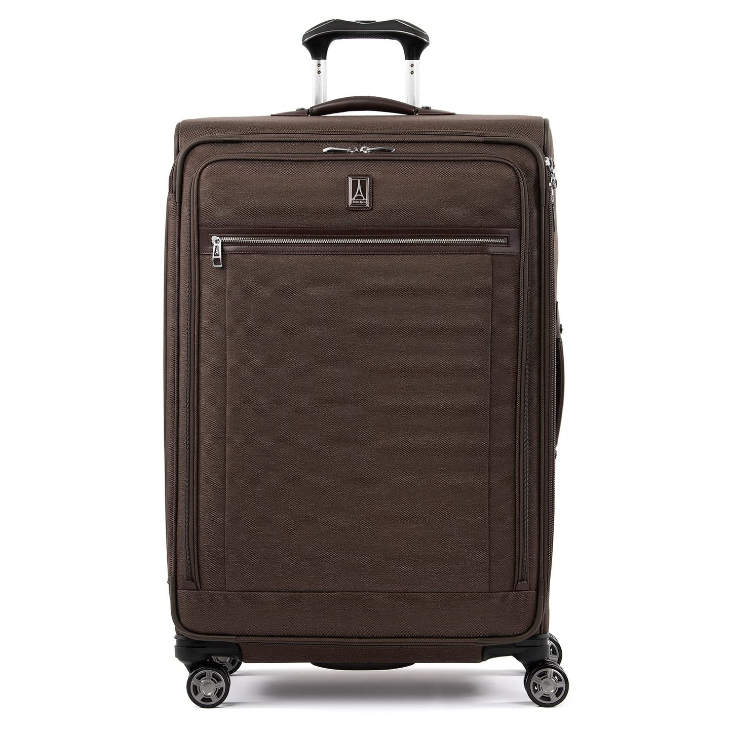 Travelpro Platinum Elite Softside Expandable Checked Luggage, 8 Wheel Spinner Large Suitcase, TSA Lock, Men and Women