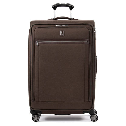 Travelpro Platinum Elite Softside Expandable Checked Luggage, 8 Wheel Spinner Large Suitcase, TSA Lock, Men and Women