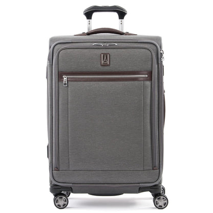 Travelpro Platinum Elite Softside Expandable Checked Luggage, 8 Wheel Spinner Large Suitcase, TSA Lock, Men and Women