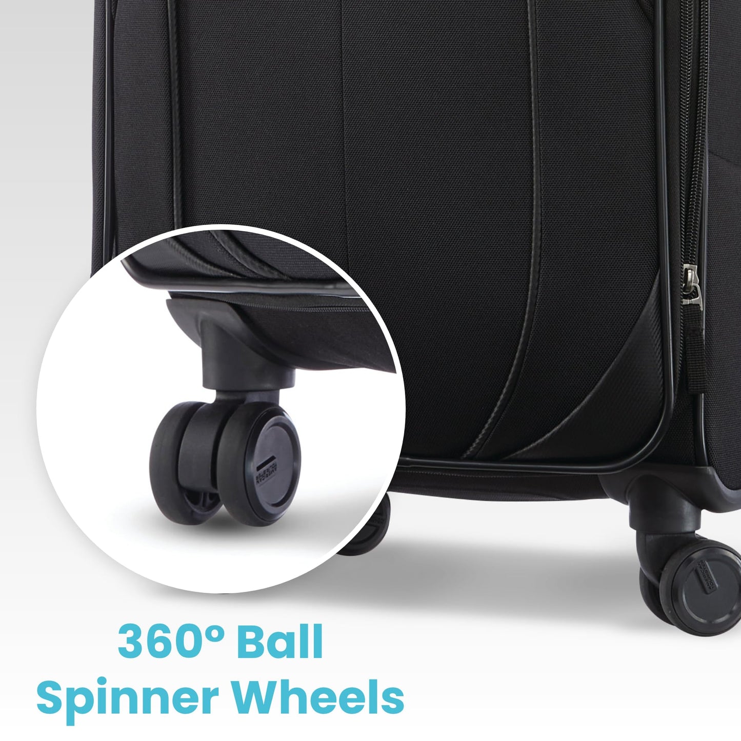 American Tourister 4 KIX 2.0 Softside Spinner Luggage Collection