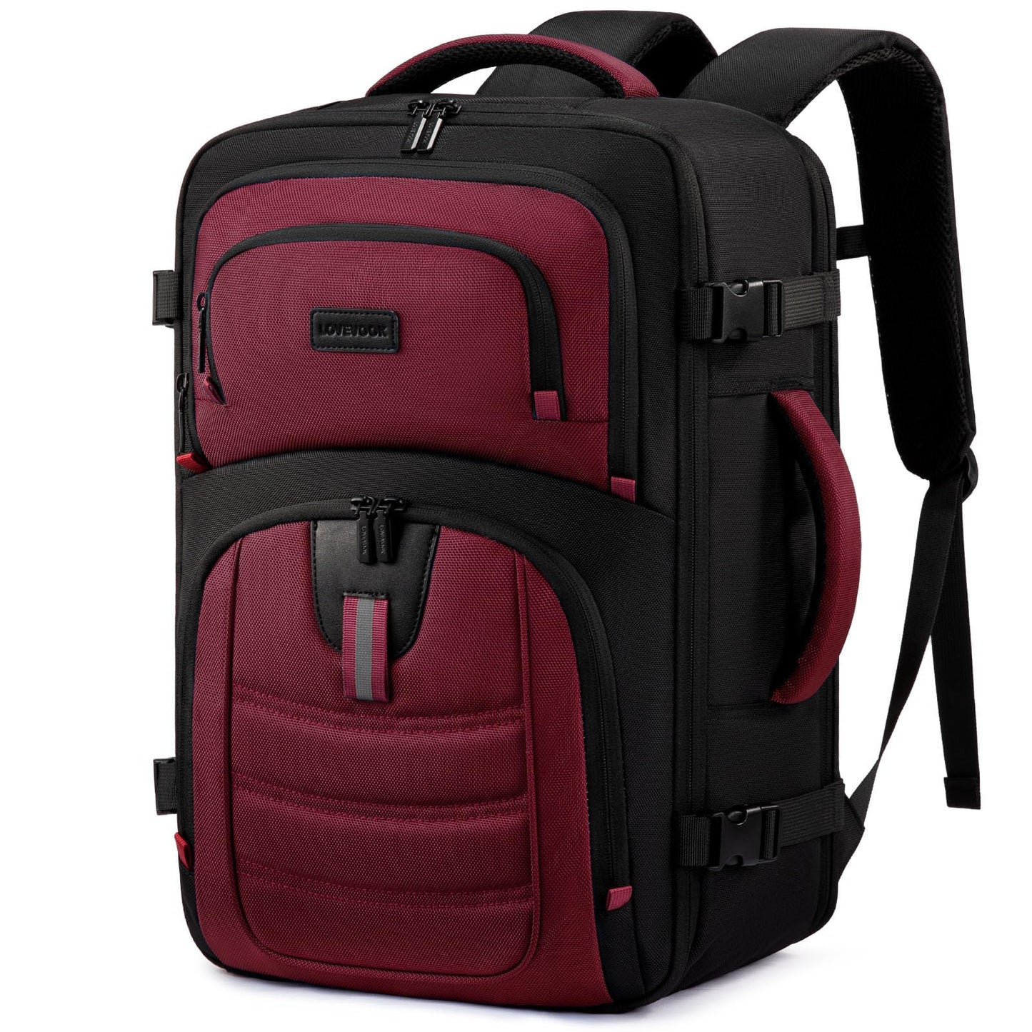 LOVEVOOK 40L Travel Backpack for Men,Airline Approved Carry On Bag with 3 Packing Cubes,TSA Friendly Personal Item Backpack
