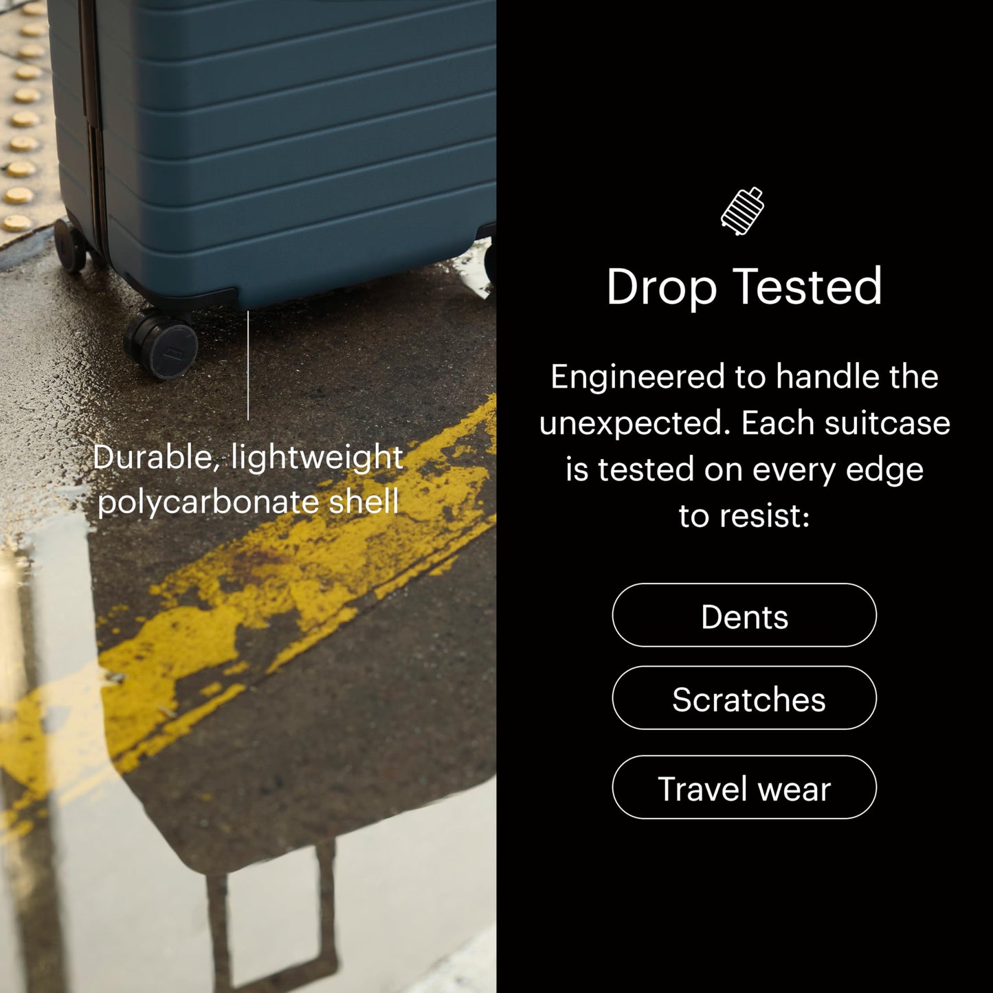 Away Checked Suitcase