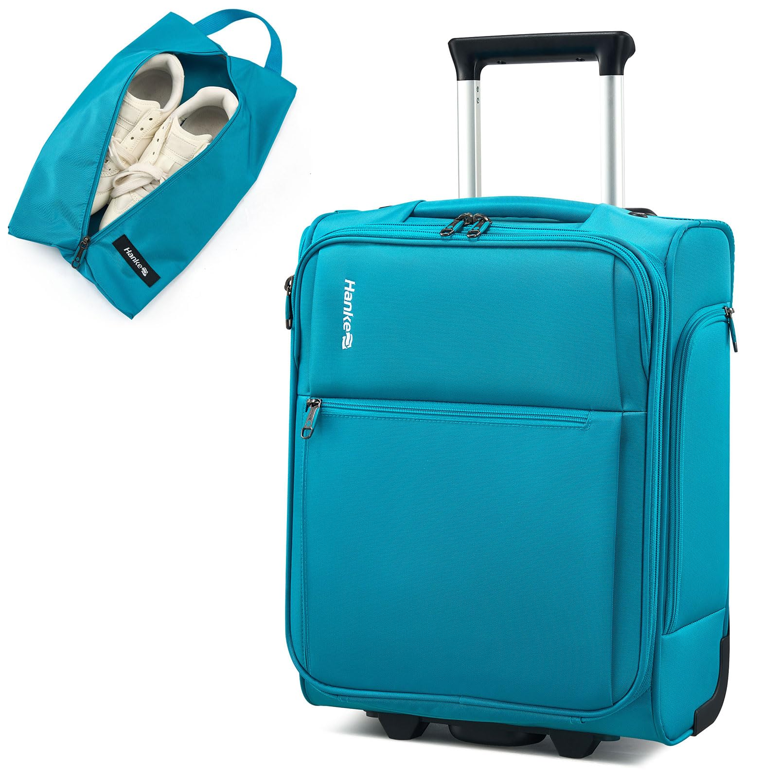 Hanke Softside Expandable Luggage 16/20/24/28 Inch Carry On Luggage for Travel Checked Luggage Suitcases with Wheels TSA Luggage Large Suitcase