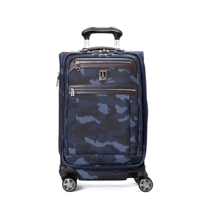 Travelpro Platinum Elite Softside Expandable Checked Luggage, 8 Wheel Spinner Large Suitcase, TSA Lock, Men and Women