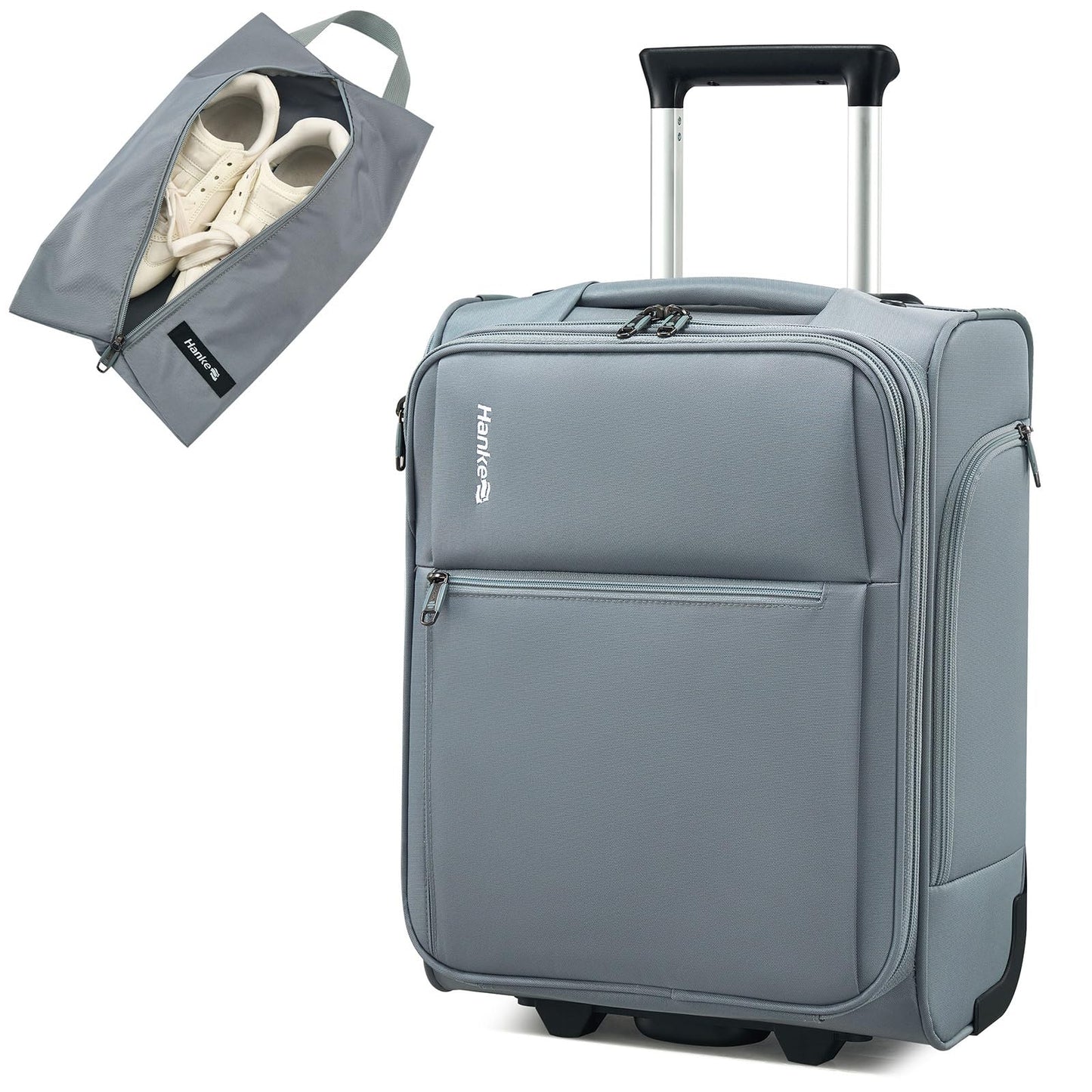 Hanke Softside Expandable Luggage 16/20/24/28 Inch Carry On Luggage for Travel Checked Luggage Suitcases with Wheels TSA Luggage Large Suitcase