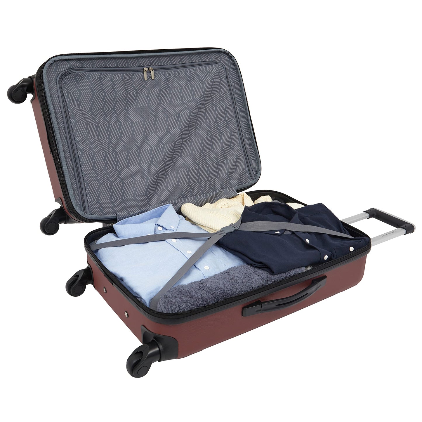 Travelers Club Chicago Hardside Expandable Spinner Luggage