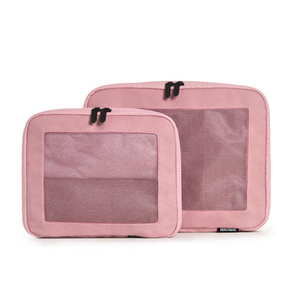 Aerotrunk Compression Packing Cubes for Travel - Luggage Organizer Bags - Double Zipper Packing Cubes for Suitcases
