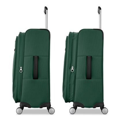 Samsonite Element 3-PC Soft-Sided 21/25/29 (Carry-On, Medium, Large Checked), Lightweight Expandable Luggage Set: 2 Front & Side Pocket, Four Spinner Wheels, Adjustable Handle, Durable