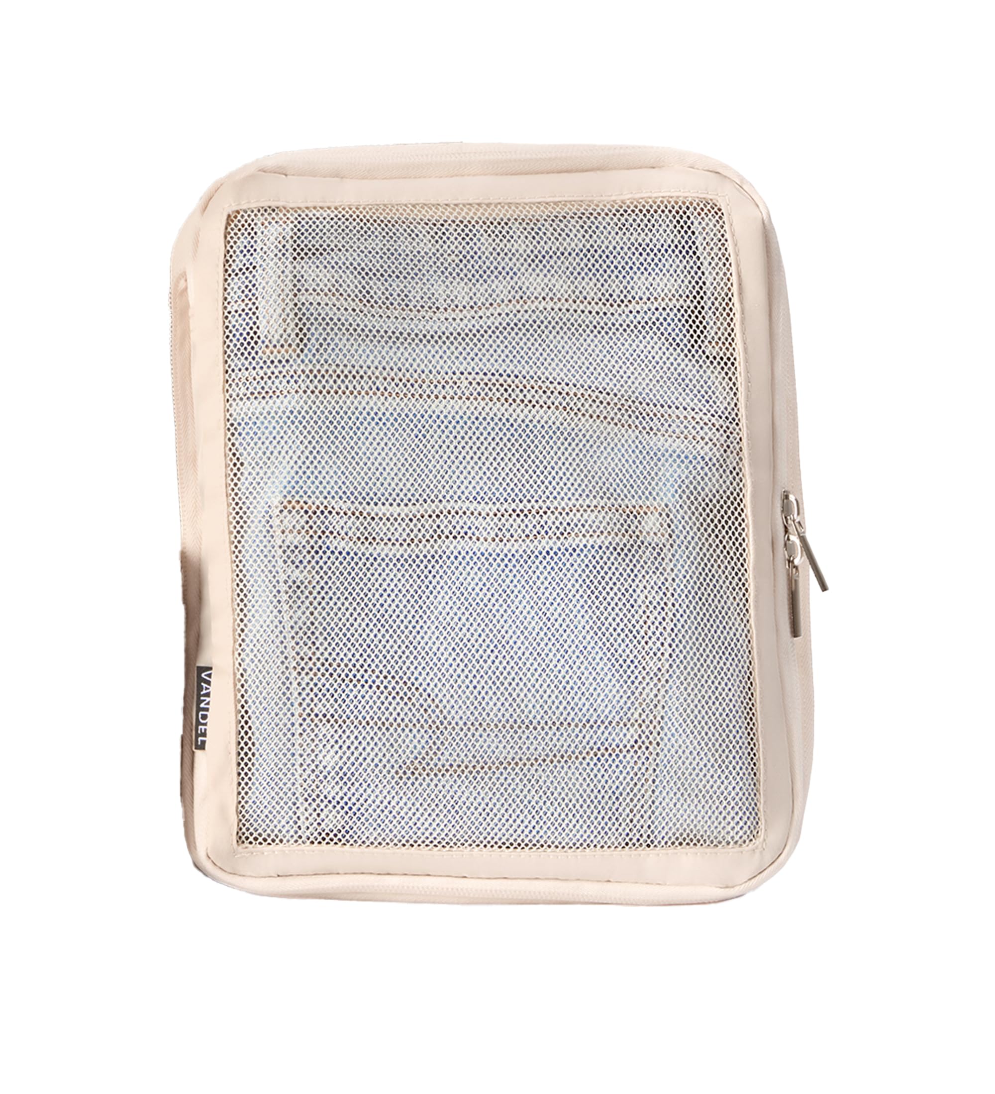 VANDEL Space-Saving Compression Packing Cubes for Women, Men, Compressible Carry On Suit Case Organizer Luggage Packing Cubes for Travel Organizer Bags for Luggage and Backpacks, Suitcase Cube