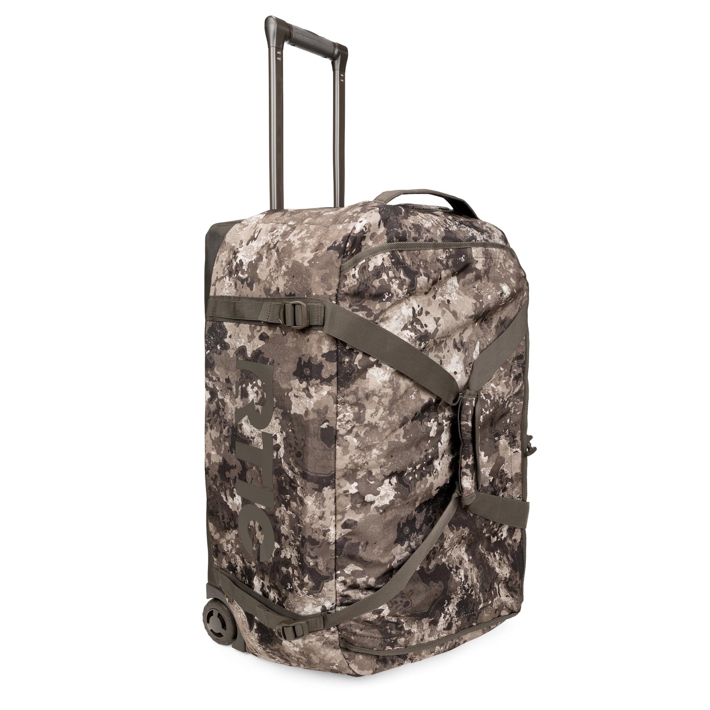 RTIC Road Trip Rolling Duffle Bag with Wheels for Men and Women, Traveling Tote for Camp, Travel, Gym, Weekender, Camping, Overnight Carry On, Sports, Spacious, Water Resistant
