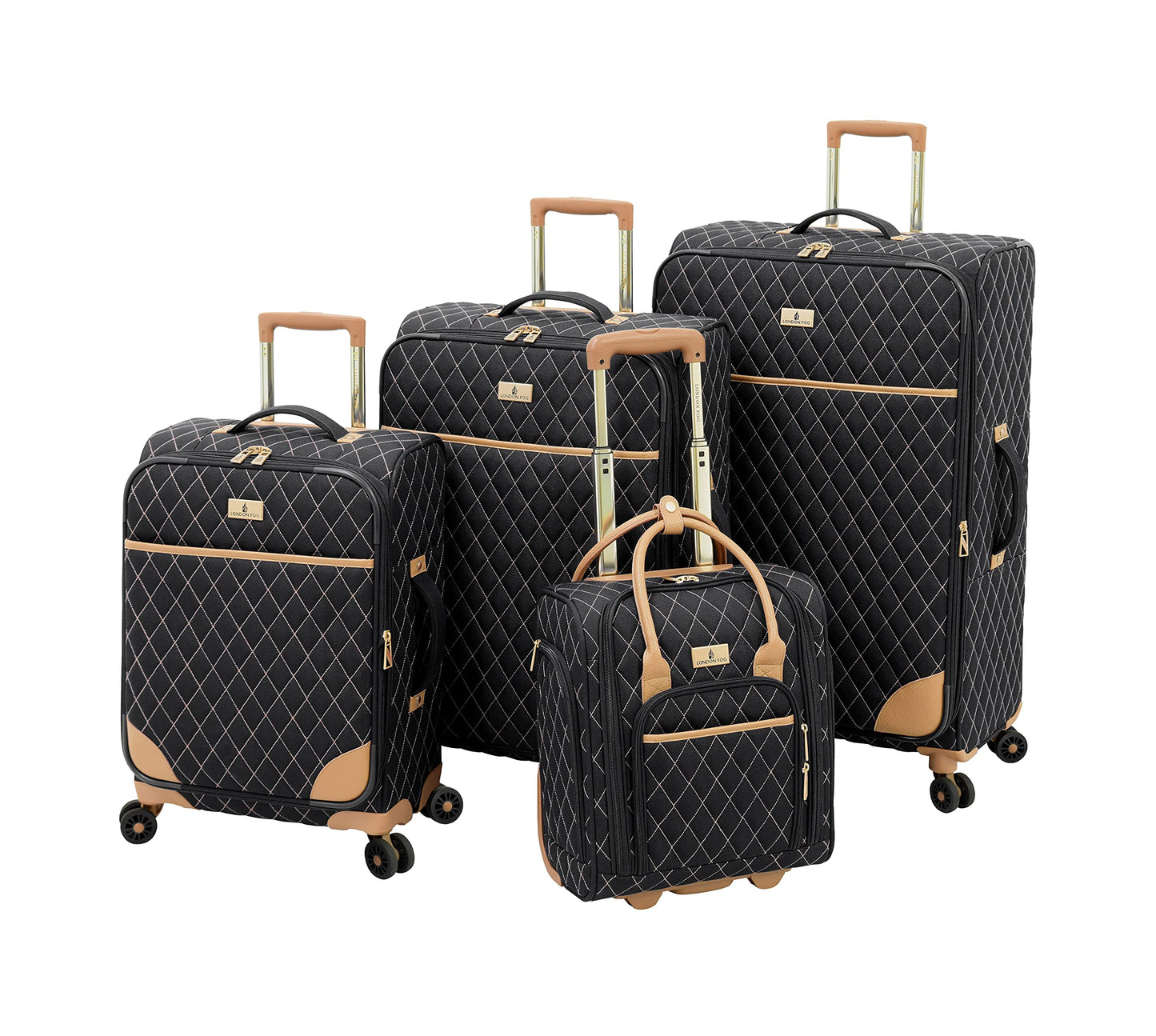 LONDON FOG Queensbury With Lightweight, Expandable, Telescoping Handles