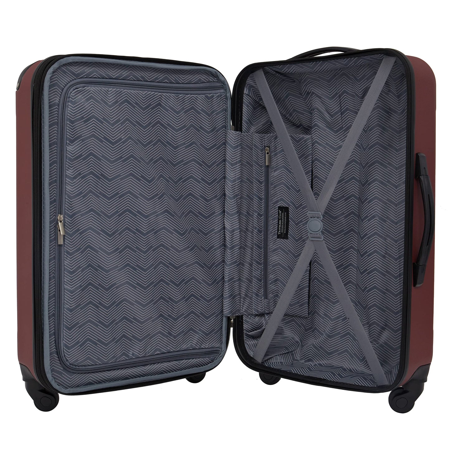 Travelers Club Chicago Hardside Expandable Spinner Luggage