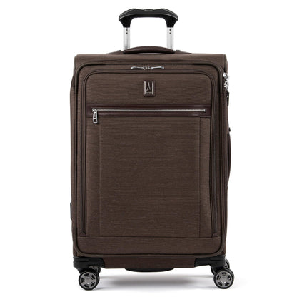 Travelpro Platinum Elite Softside Expandable Checked Luggage, 8 Wheel Spinner Large Suitcase, TSA Lock, Men and Women